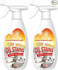 2PCS New Heavy-Duty Kitchen Degreaser Foam Cleaner, 2026 Clean Kitchen Oil Stains Spray, Multi-function Foam Cleaner Spray, Kitchen Degreaser & Cleaner for Multi-Surface Cookware & Countertop