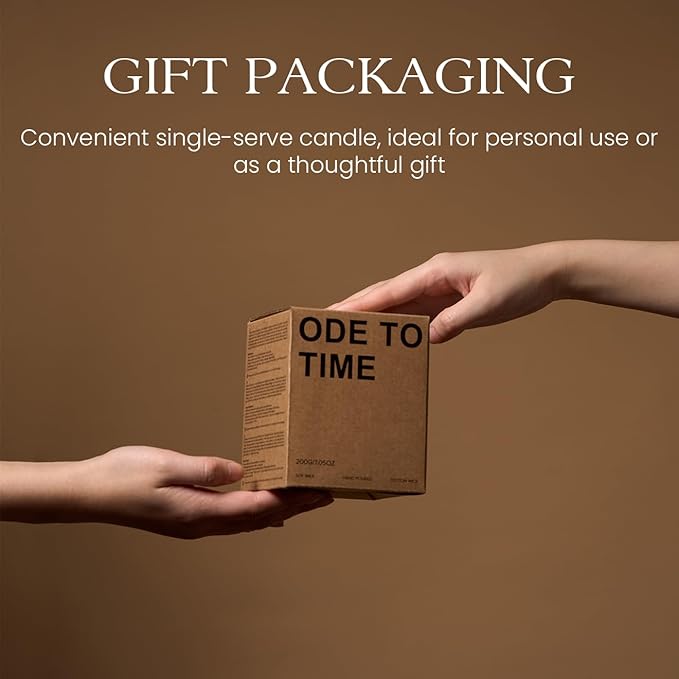 M&SENSE Roasted Coffee Scented Christmas Candle Gift, Aromatherapy Candle Set for Women, Soy Wax Candles Home Scented, Long Lasting Amber Jar Candles Gift for Christmas, Thanksgiving, Holiday
