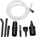 Gsycle 9PCS Mini Micro Cleaning Tool Set, Car Detail Vacuum Attachment Kit Universal Vacuum Cleaner Attachments Crevice Tool for Home, Car
