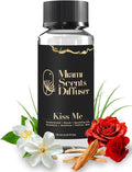 Velvet Kiss Essential Oil Refill Luxury Hotel Inspired - Long Lasting Aroma for Home & Office Diffuser - 120 ml Fresh Blend of Jasmine, Rose, Musk and Rosemary, Scent for Spa Wellness Aromatherapy.