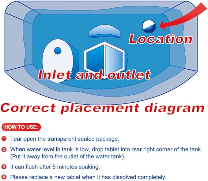 KIISIISO Toilet Bowl Cleaners 40 PACK,Long-Lasting Toilet Bowl Cleaner Tablets with Sustained-Release Technology Against Tough Stains,Automatic Toilet Cleaner for Deodorizing & Descaling