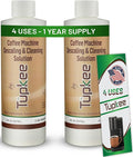 Descaler (2 Pack, 2 Uses Per Bottle) - Made in the USA - Universal Descaling Solution for Keurig, Nespresso, Delonghi and All Single Use Coffee and Espresso Machines