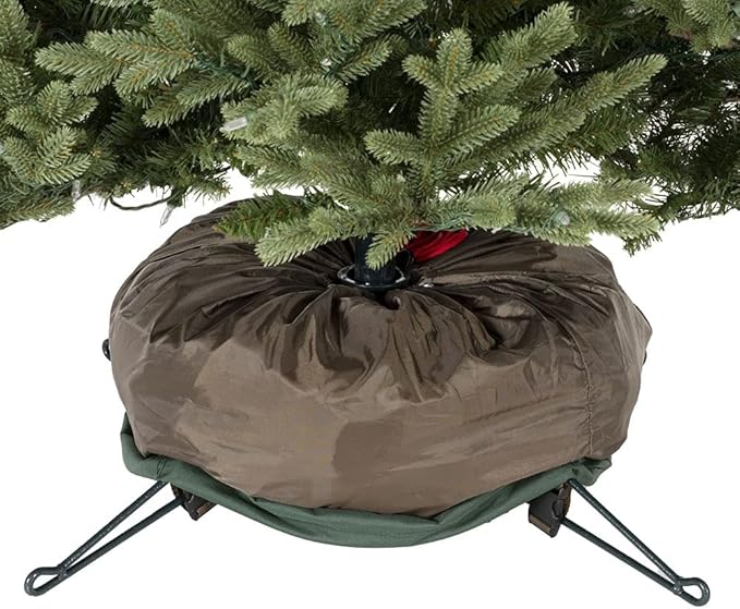 [Upright Tree Storage Bag] - 7.5 Foot Christmas Tree Storage Bag | Hold Artificial Trees up to 7-1/2 Feet Tall - Keep Your Fake Tree Assembled | Hides Under Tree Skirt (7.5' - Medium/Bag Only)