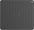 ME.FAN Silicone Dish Drying Mat for Kitchen Counter, Dish Drying Pad for Sink, Refrigerator or Drawer, Countertop Protection Pad L - 18''×16'' - Black