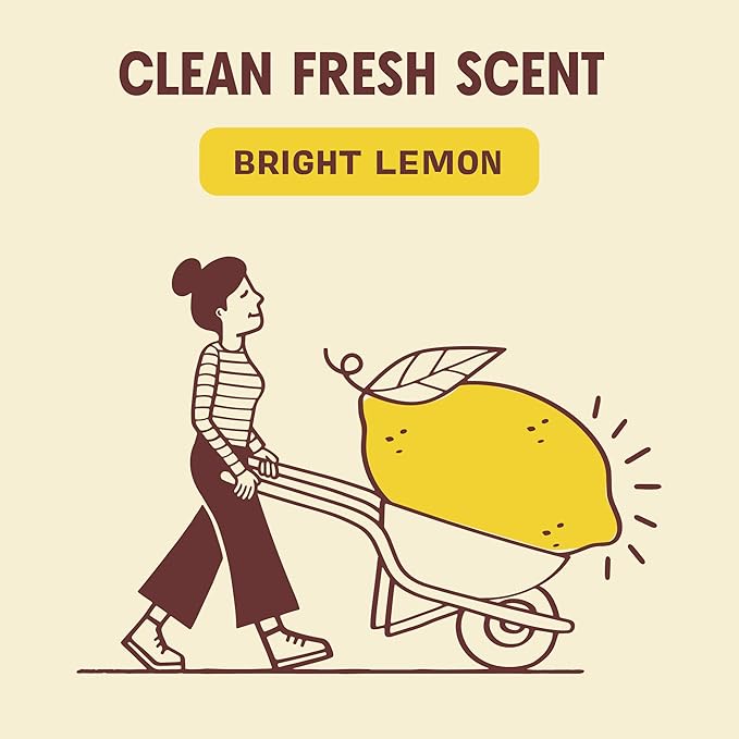 Aunt Fannie's Granite and Stone Cleaner, Plant Based Daily Countertop Spray for Granite, Marble, Soapstone, Quartz, Slate, Laminate, and other Sealed Stone, Bright Lemon Scent, Pack of 3