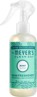 MRS. MEYER'S CLEAN DAY Room and Air Freshener Spray, Non-Aerosol Spray Bottle Infused with Essential Oils, Mint, 8 fl. oz