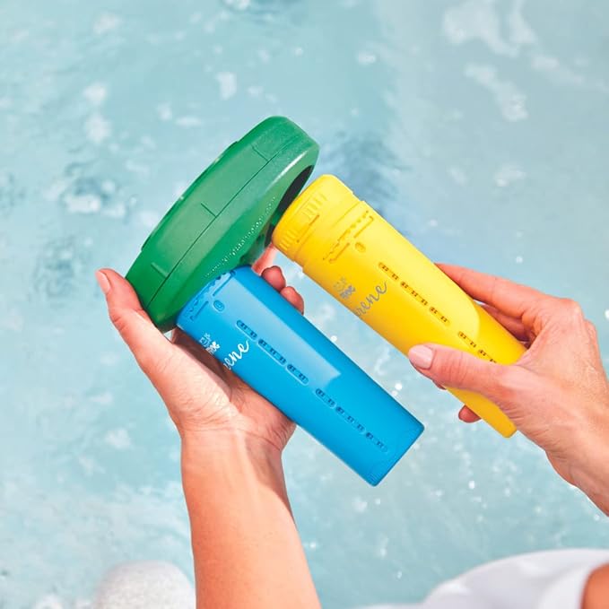 FROG Serene Replacement Bromine Cartridges for use with Hot Tub FROG Serene Floating Sanitizing System - Prefilled for Quick & Easy Hot Tub Maintenance - 6 Pack
