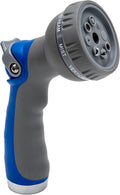 VIKING Hose Nozzle, Garden Hose Nozzle with 8 Spray Patterns, Adjustable Heavy Duty Thumb Control for Washing Car, Watering Plants, Washing Pets, and Home Use