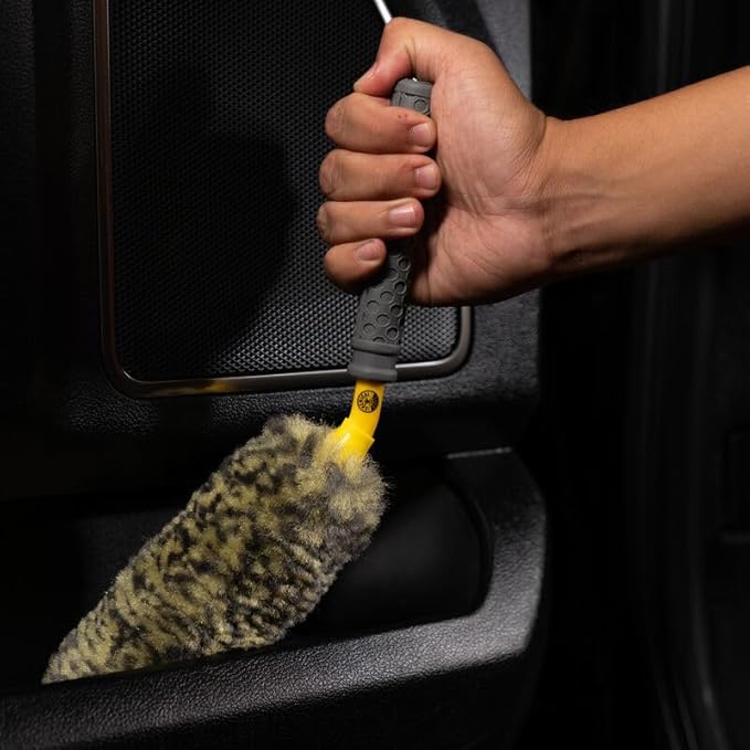 Chemical Guys Rimpaca Ultimate Wheel Brush Set - 3-Piece Wheel Cleaner Brush Kit with Soft Bristle Brushes for Cars, Trucks, SUVs, Motorcycles, and RVs - Safe for Rims, Grilles, and Tight Areas