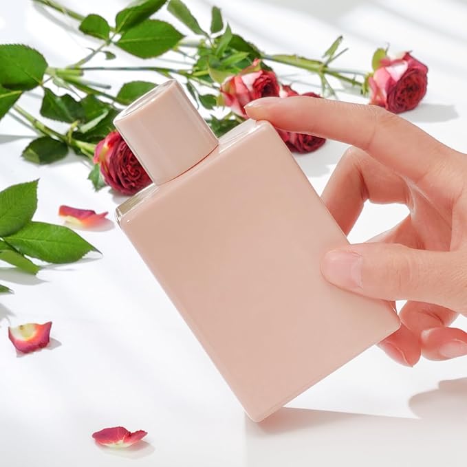 Yerpkefey 100ml/3.4 Oz Glass Spray Bottle Perfume Atomizer,Empty Refillable Perfume Spray Bottle with 3 Kinds of Dispenser (A5)