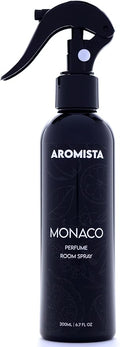 Monaco Lemon Vanilla Room Spray 6.7 Fl Oz Car Air Freshener Perfume Fabric and Linen Mist Luxury Fragrance Spray Home Scent