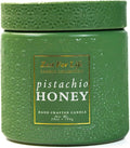 A Cheerful Giver - 28oz Large Scented Candle Jar with Lid- Zest for Life - 130 Hours of Burn Time, Gift for Women (Large, Pistachio Honey)