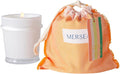 MERSEA Fresh Citron Sandbag Candle, Scented Candle with Canvas Bag (6.5 oz)