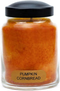 A Cheerful Giver - Pumpkin Cornbread - 6oz Baby Scented Candle Jar with Lid - Keepers of The Light - 30 Hours of Burn Time, Gift for Women, Orange