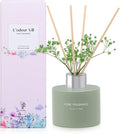 L'odeur Vill Flower Reed Diffuser Set 3.38fl oz/Vanilla Bathroom Diffuser Self Decor Home Fragrance
