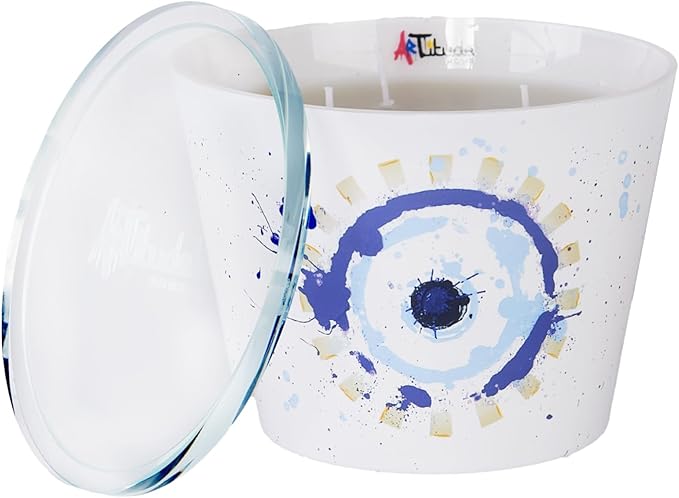 Scented Candle | Eco-Friendly Soy Blend Wax | Glass Luxury Candles | Perfect for Home Décor & Gifting | 150g | 10 cm Tall | Approx Burn Time - 80 Hours (Mal De Ojo, 10cm)