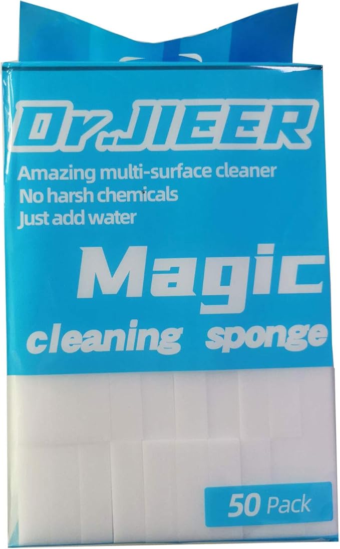 Dr.JIEER 50 Pcs/lot Magic Sponge Eraser Multi-Functional Melamine Foam Cleaner 100x60x20mm