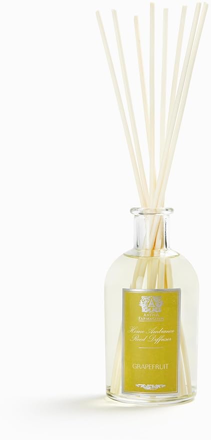 Antica Farmacista Home Ambiance Diffuser - Long-Lasting Reed Scent Diffuser - Luxury Room Freshener Gift - Grapefruit, 8.45 fl oz