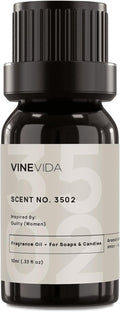 VINEVIDA Scent NO. 3502 Fragrance Oil - 10mL - Inspired by: Guilty (Women) Fragrance Oil for Candle Making - Made in USA Candle Scents Scents for Soap Making