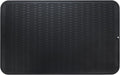 MicoYang Silicone Dish Drying Mat for Multiple Usage,Easy clean,Eco-friendly,Heat-resistant Silicone Mat for Kitchen Counter or Sink,Refrigerator or Drawer Liner Black 3XL 28 inches x 18 inches