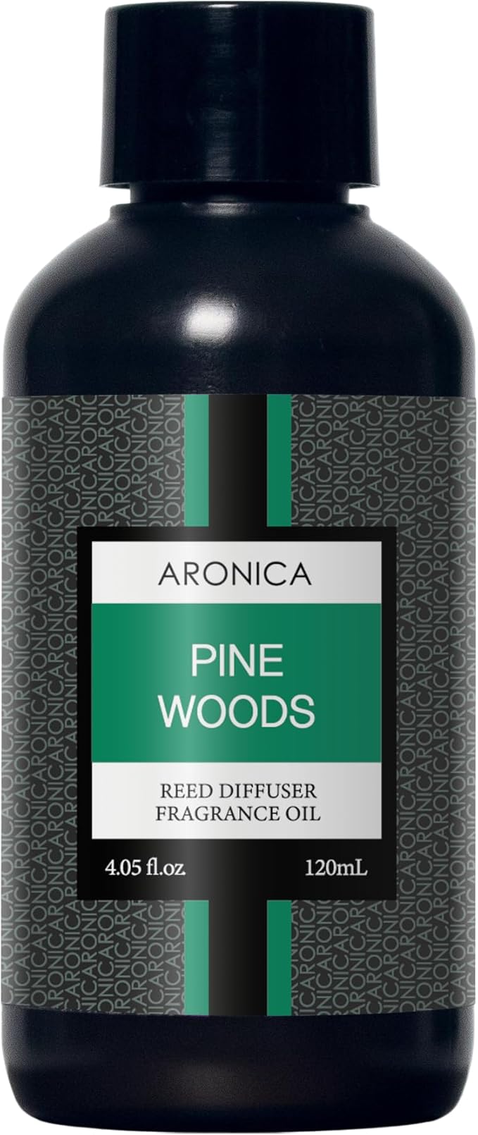 Aronica Diffuser Refill 120ml_Pine Woods, Winter Evergreen Balsam Forest with Rosemary Essential Oil