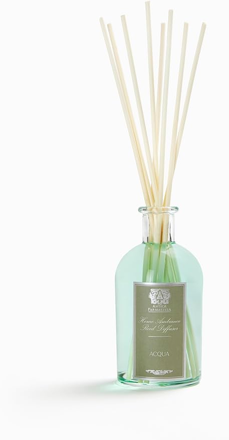 Antica Farmacista Home Ambiance Diffuser - Long-Lasting Reed Scent Diffuser - Luxury Room Freshener Gift - Acqua, 8.45 fl oz