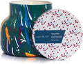 Capri Blue Volcano Candle - Pattern Play Holiday Candle - Petite Glass Jar Candle - Scented Candles with Notes of Tropical Fruits & Sugared Citrus - Decorative Gift (8 oz)