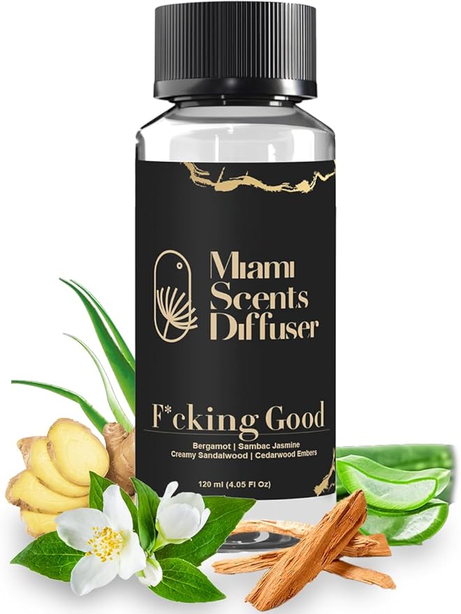 So Good Essential Oil Refill Luxury Hotel Inspired, Long Lasting Aroma for Home & Commercial Diffuser, 120ml Fresh Blend of Jasmine Bergamot and Sandalwood - Scent for Office Spa Wellness Aromatherapy