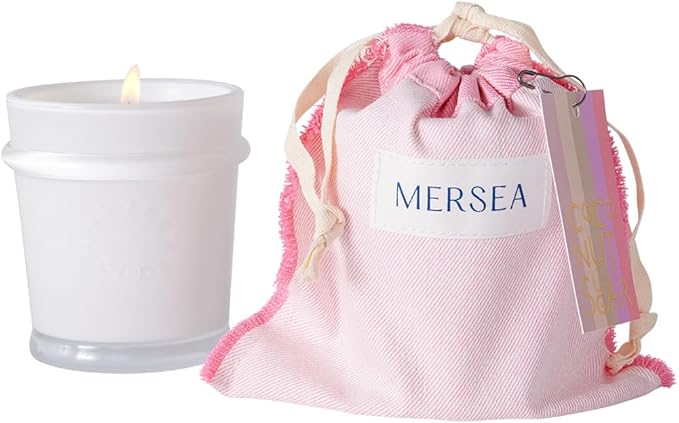 MERSEA Luxury Scented Candle with Sandbag - 6.5 Oz (40+ Hour Burn) (Coconut Sugar)