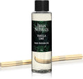Urban Naturals Reed Diffuser Oil Refill, Vanilla Lime Citrus Essential Oils with Cane Sugar, Lime, Vanilla, 4 oz + Free Reed Sticks, Made in The USA