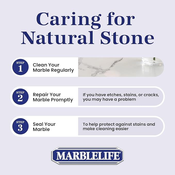 Marblelife Marble & Travertine Cleaner Concentrate Intercare, 32oz