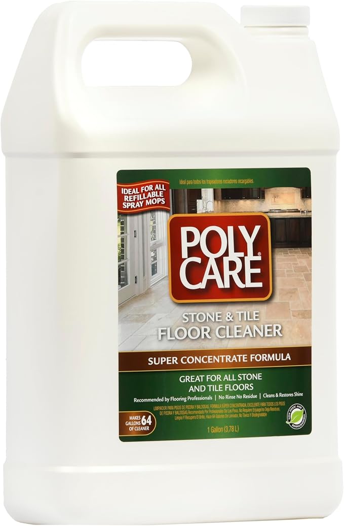 PolyCare 70001 Floor Cleaner Concentrate, 1 Gallon (1, Tile Stone)