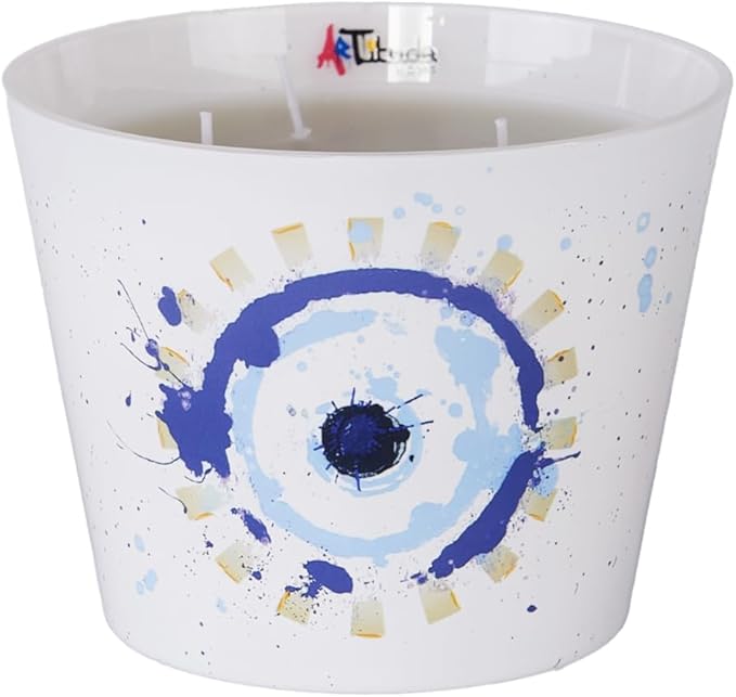 Scented Candle | Eco-Friendly Soy Blend Wax | Glass Luxury Candles | Perfect for Home Décor & Gifting | 150g | 10 cm Tall | Approx Burn Time - 80 Hours (Mal De Ojo, 10cm)