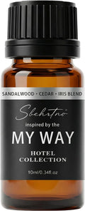 My Way Diffuser Oil – Luxury Hotel Collection, Inspired by Five-Star Resort Scents – Sandalwood, Cedar & Iris (0.34 Fl Oz (Pack of 1))