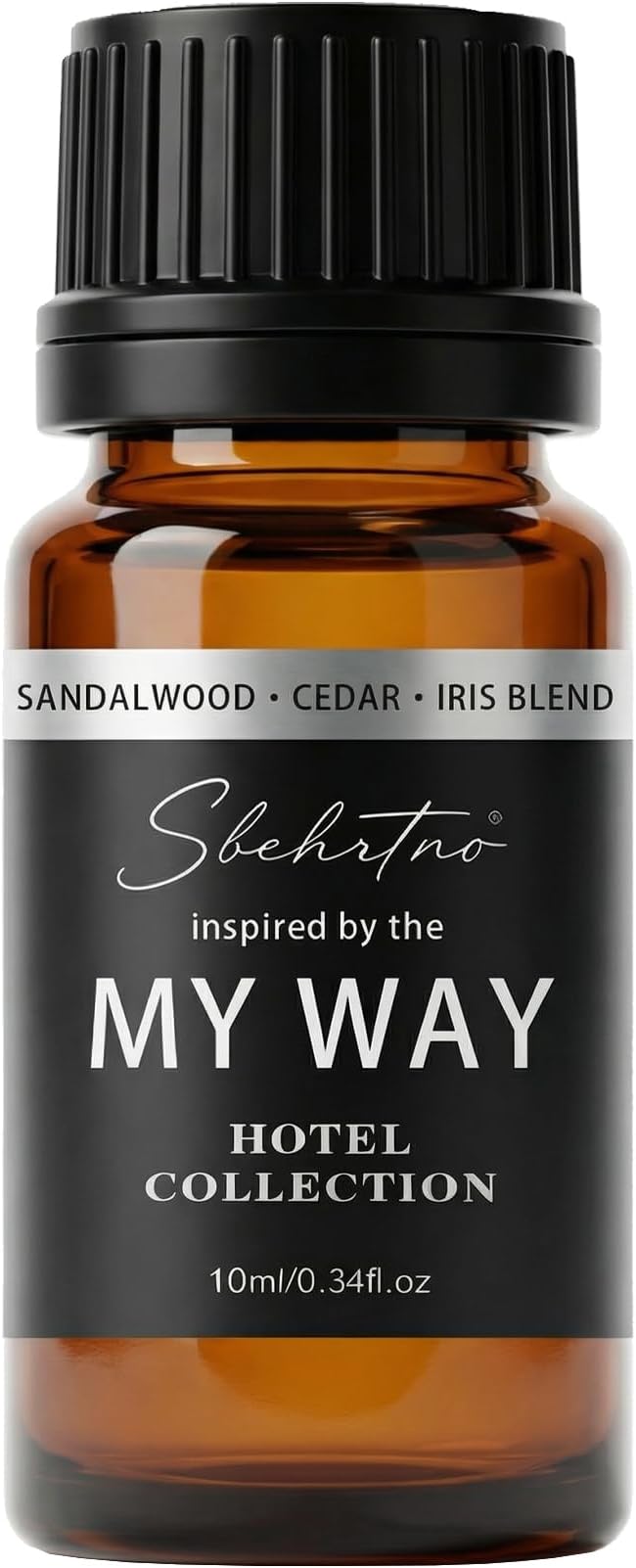 My Way Diffuser Oil – Luxury Hotel Collection, Inspired by Five-Star Resort Scents – Sandalwood, Cedar & Iris (0.34 Fl Oz (Pack of 1))