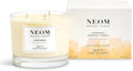 NEOM- Happiness Scented Candle, 3 Wick | Essential Oil Aromatherapy Candle | Neroli, Mimosa & Lemon | Scent to Make You Happy