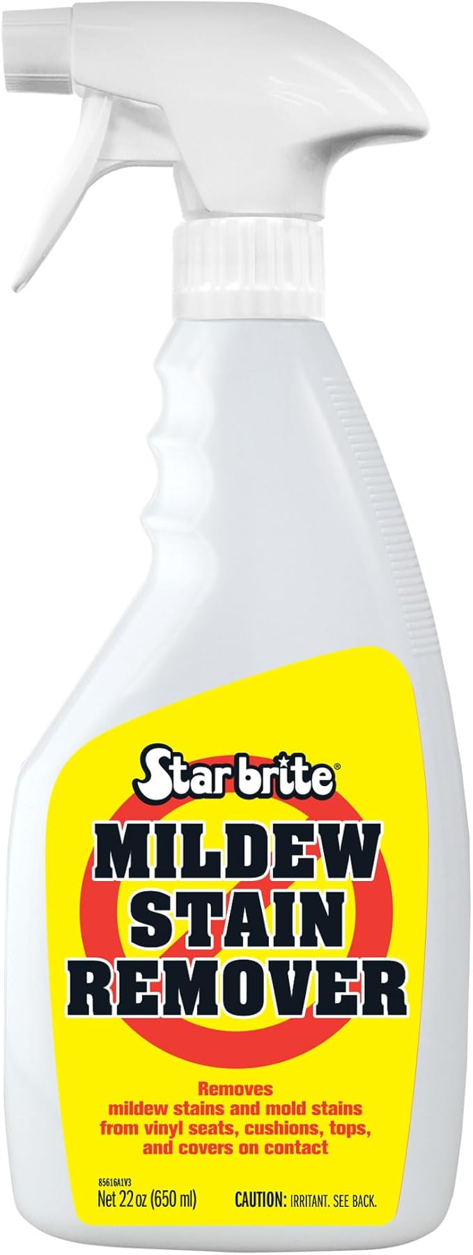 STAR BRITE Mildew Stain Remover + Cleaner Removes Stains on Contact - 22 OZ (085616SS)