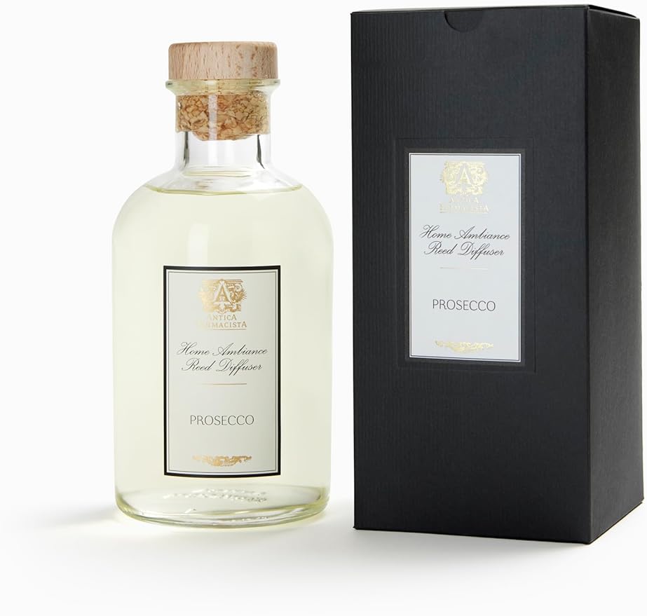 Antica Farmacista Home Ambiance Diffuser - Long-Lasting Reed Scent Diffuser - Luxury Room Freshener Gift - Prosecco, 16.9 fl oz