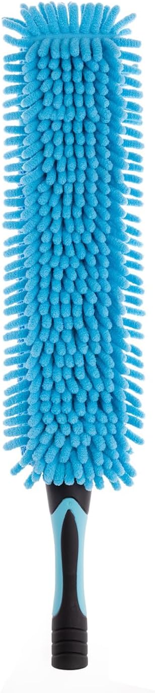 APMOLAR 25 Foot High Reach High Ceiling Fan Cleaner Duster with 7-to-18 Foot Sturdy Light Weight Telescopic Extension Pole