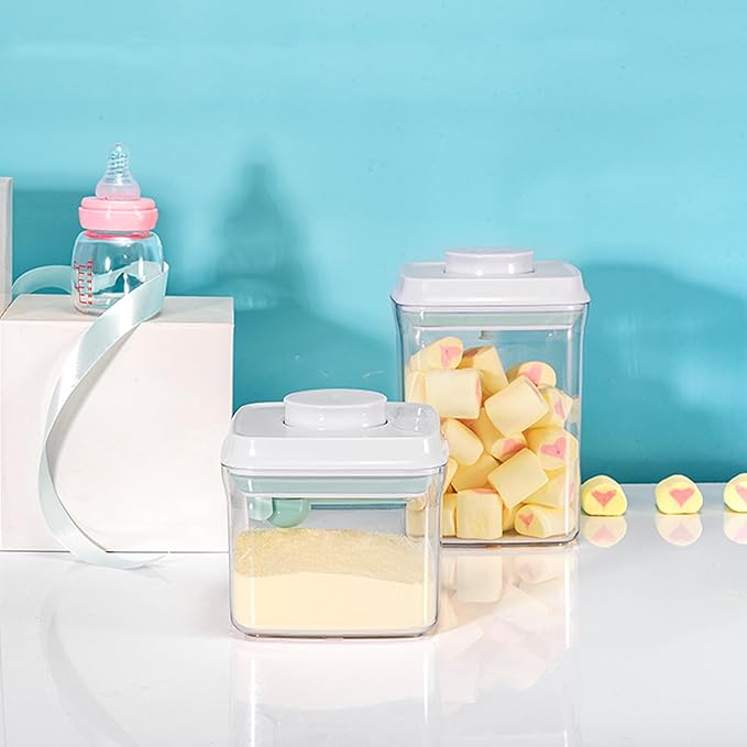 Cozey Daily Formula Dispenser Container with Scoop 1500ML / 1.5QT Milk Powder BPA-Free Airtight 650g Formula Storage Container with Lids, BPA-Free Airtight Food Storage Container