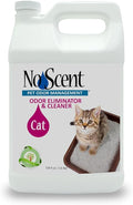No Scent - Cat Litter Box Cleaner - 128 Fl Oz (3.8 L) - Odor & Stain Remover with Probiotic Formula - Freshener for Furniture, Fabric, Hard Surfaces & Car