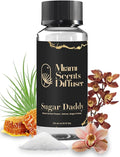 Sugar Select Essential Oil Refill Luxury Hotel Inspired, Long Lasting Aroma for Home & Office Diffuser, 120 ml Fresh Blend of Brown Orchid Flower, Vetiver, Honey - Scent for Spa Wellness Aromatherapy.