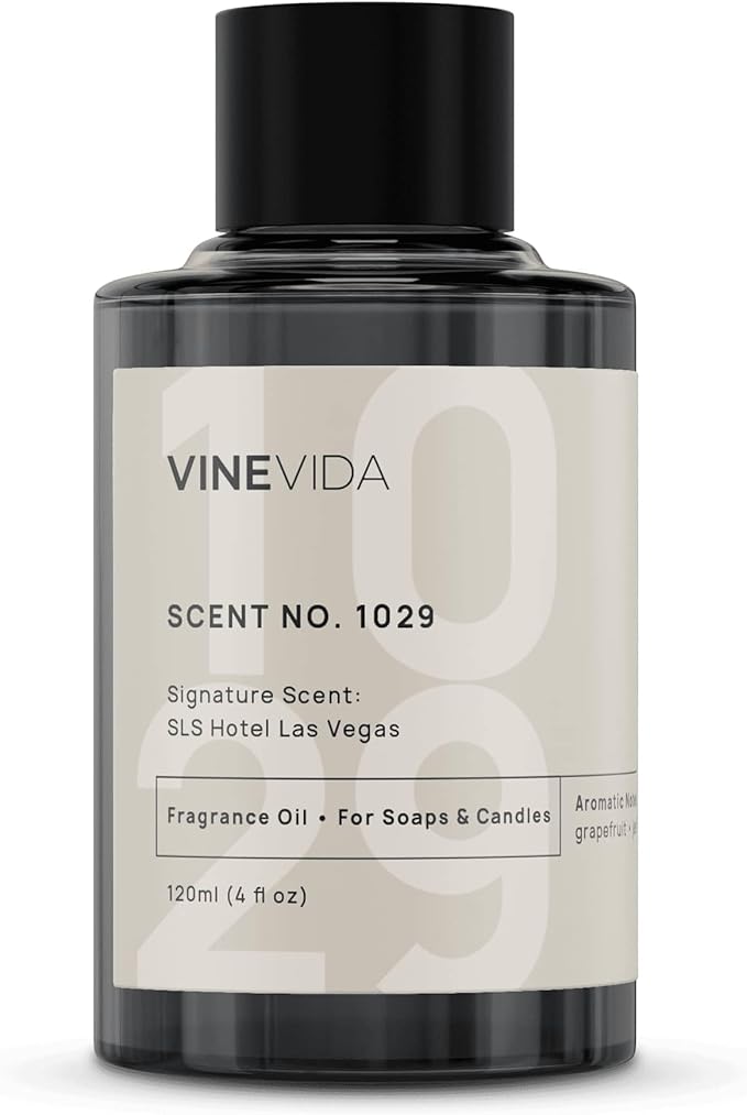 VINEVIDA Scent NO. 1029 Fragrance Oil for Cold Air Diffusers - 120mL (4oz) - Inspired by SLS Hotel Las Vegas Fragrance - Hotel Scents for Home - Diffuser Oil