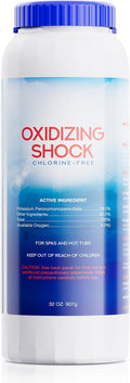 32 Oz Chlorine-Free Oxidizing Shock for Hot Tub, Oxidizer for Spas and Swimming Pools, Hot Tub Shock, 1 Pack
