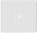 ME.FAN Silicone Dish Drying Mat for Kitchen Counter, Dish Drying Pad for Sink, Refrigerator or Drawer, Countertop Protection Pad L - 18''×16'' - White