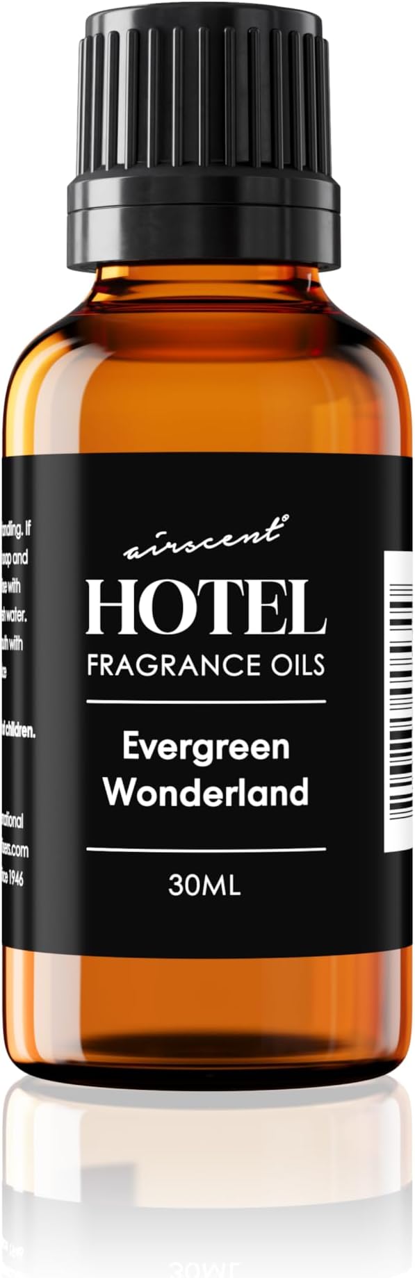 AirScent Evergreen Wonderland Holiday Diffuser Oil - Premium Holiday Fragrance Oil for Ultrasonic and Waterless Diffusers and Crafting - 30ml, 1 fl oz Glass Dropper Bottle - Christmas Tree Scent