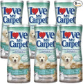 6 Love My Carpet | Carpet Deodorizer & Freshener Powder | 17 oz Pet Odor Eliminator for Strong Odor & Pet Urine | PARDON MY PET | Safe for Homes with Pets
