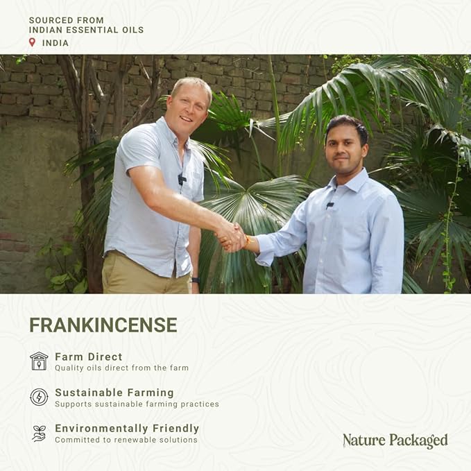 Frankincense Essential Oil - Direct from Madhya Pradesh, India - Pure Essential Oil for Diffusers and Aromatherapy | 100% Pure Therapeutic Grade Natural Aceite de Incienso (22lbs)