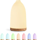 SALKING Essential Oil Diffuser, 100ml Aromatherapy Diffusers with Adjustable Mist Mode Timer Setting, Ultrasonic Diffusers for Essential Oils, Warm White Lights, 7 LED Colors, for Office Home