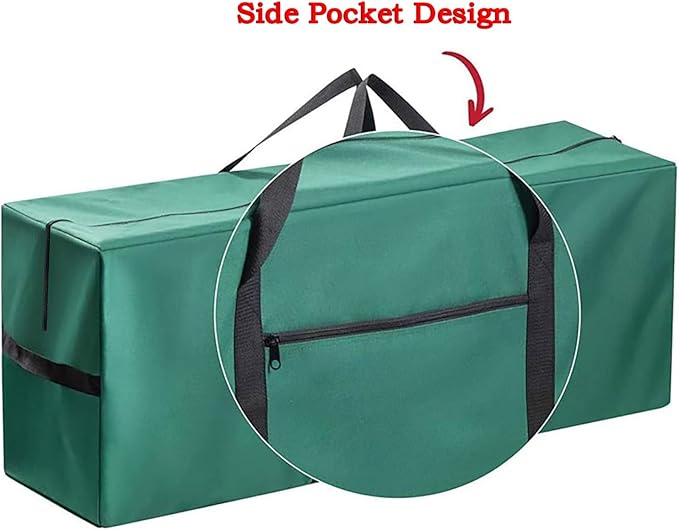 Christmas Tree Storage Bag Waterproof for Up to 11 Ft Artificial Trees, Heavy-Duty Tree Storage Bag with Handles & Zipper for Christmas Decor Storage and Protection